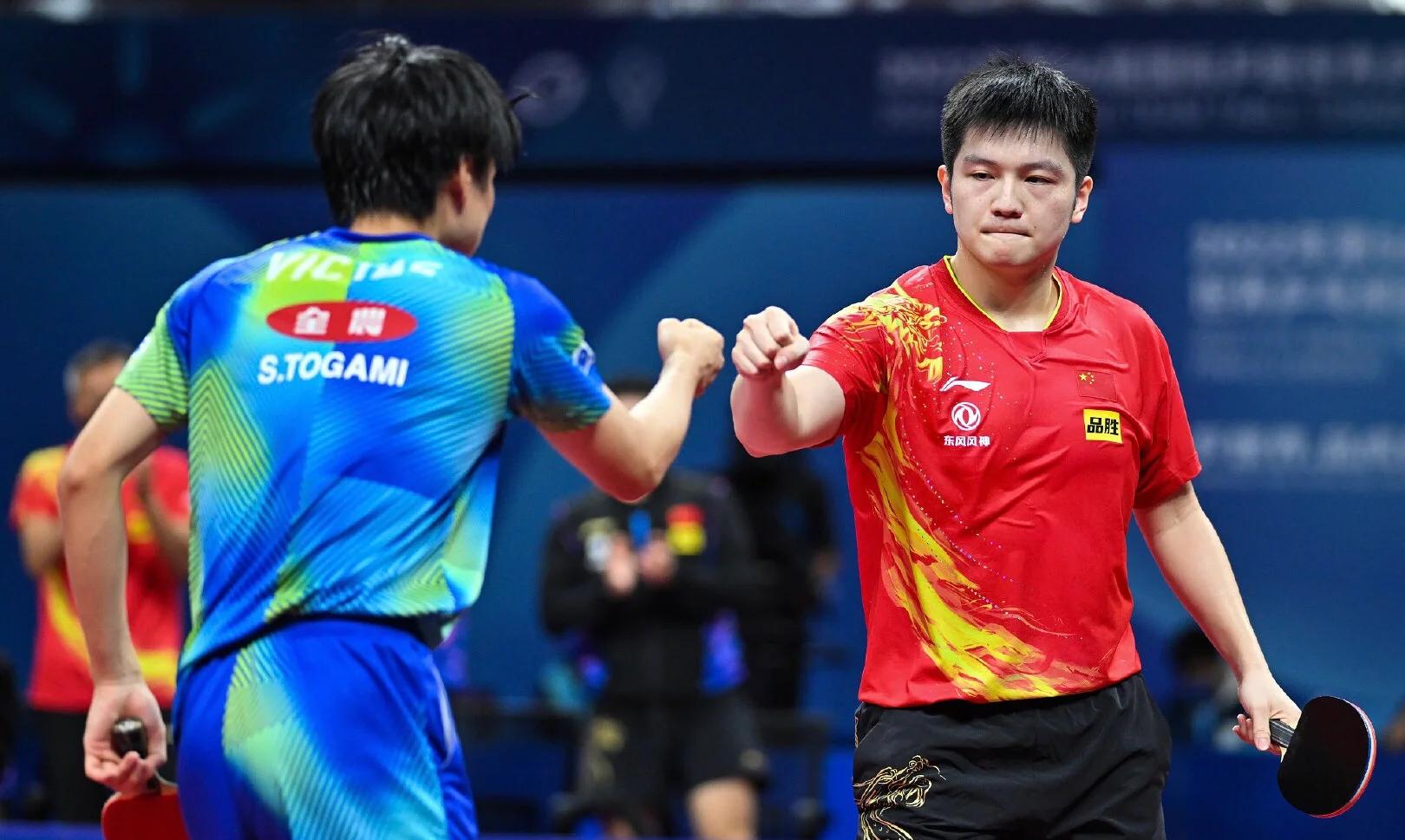 奥地利乒乓球队绝地反击日本乒乓球队，王皓制霸全场