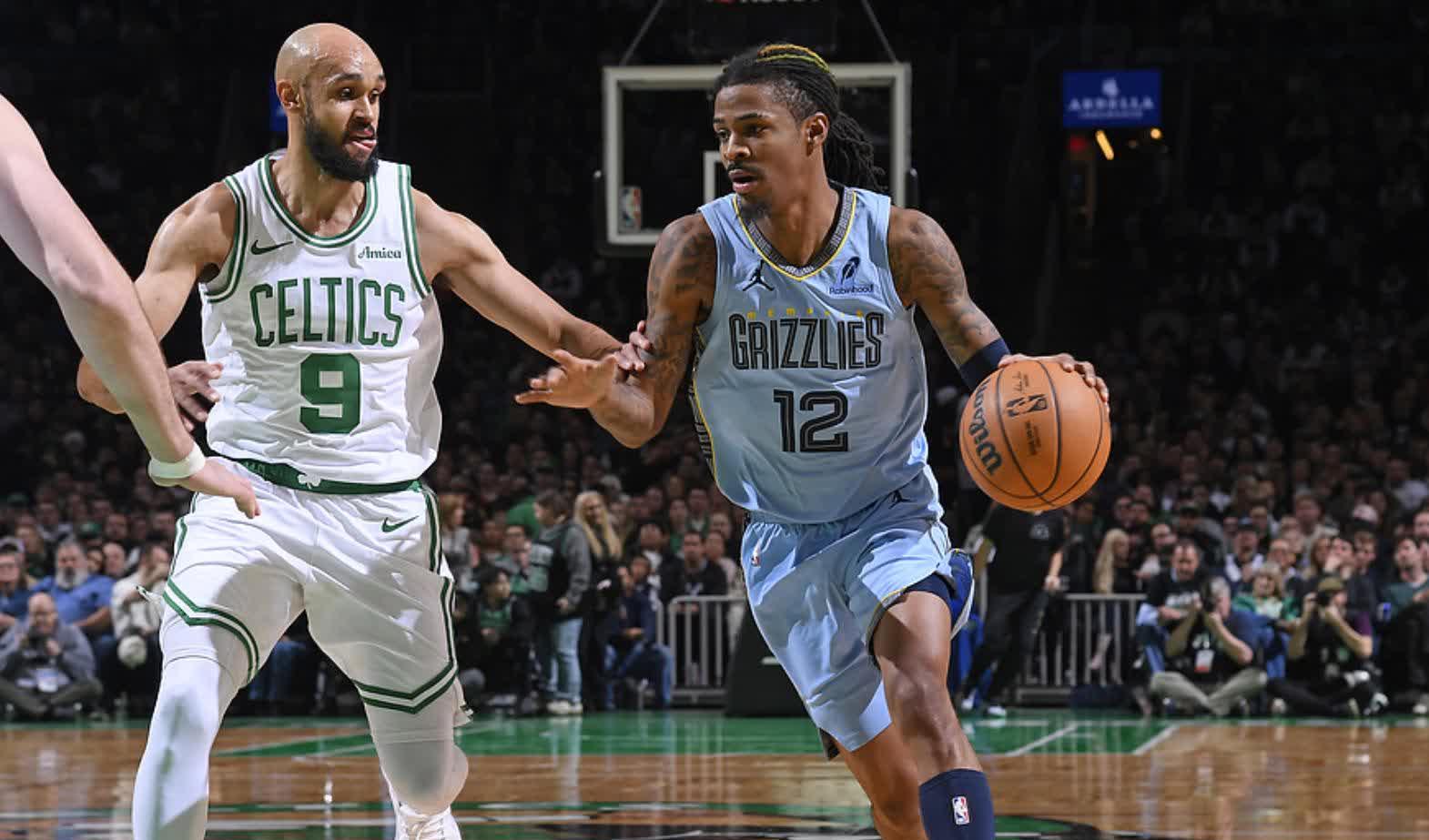 灰熊横扫快船,塔图姆一己之力扛起全队 灰熊横扫快船,塔图姆一己之力扛起全队