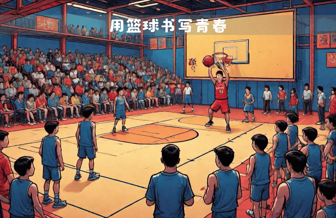 篮球赛场上掀起一场精彩绝伦的青年对决 篮球赛场上掀起一场精彩绝伦的青年对决